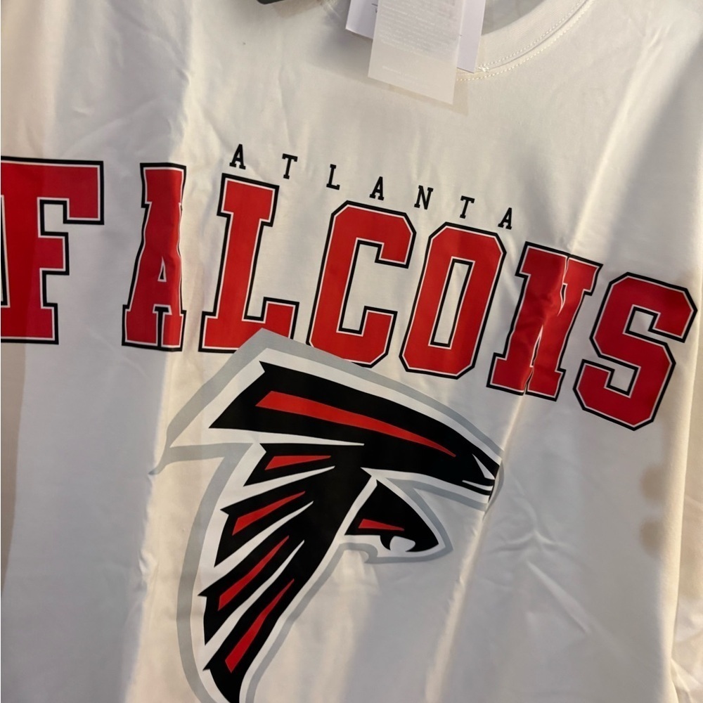 Atlanta Falcons Gameday Couture Oversized Long Sleeve Shirt Sz XL - Picture 9 of 9